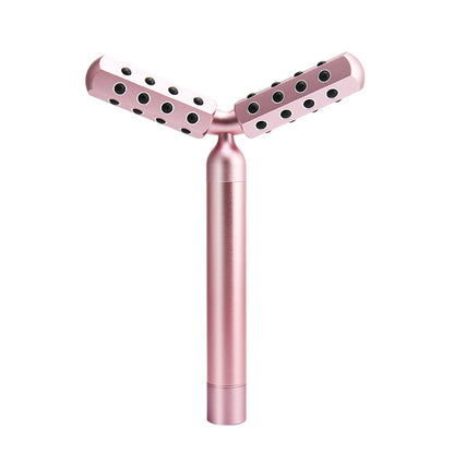 3d Vibration Germanium Particles Electric Rollers Massage Instrument